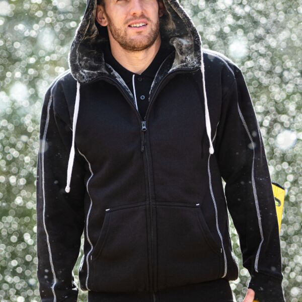 Crane Fur-Lined Hoodie Thumbnail